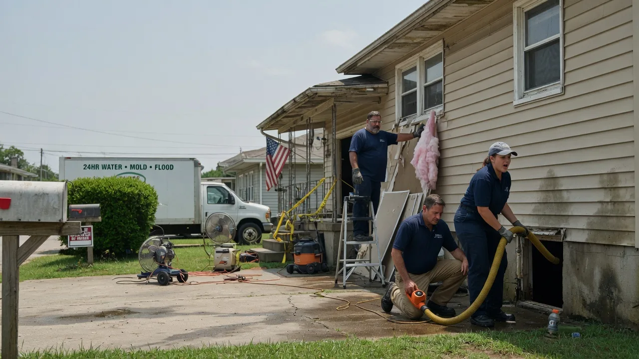 Water Damage Repair in Hopedale, IL near me